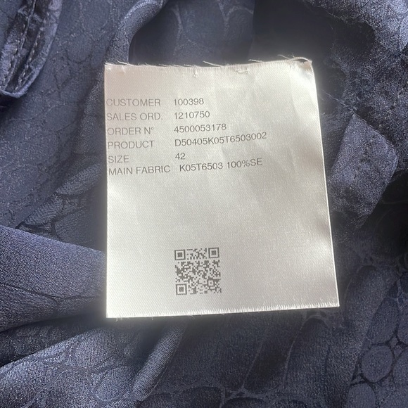 Kiton silk croc blouse - Picture 3 of 8